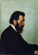 llya Yefimovich Repin Portrait of architect Aleksey Ivanovich Shevtsov oil painting picture wholesale